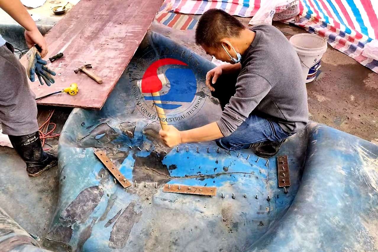 不銹鋼夾板修補